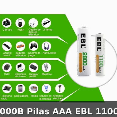 Pilas AAA EBL - 2/3