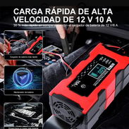 El más barato. Cargador de batería inteligente 12V 10A, para todo tipo de batería LifePO4 GEL y Ácido. Con función de - Img 55748934