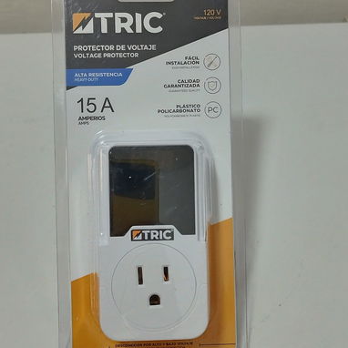 PROTECTOR DE VOLTAJE 110V AJUSTABLE / PANTALLA DIGITAL - Img 109205163
