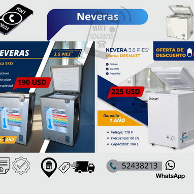 Neveras horizontales y verticales - Img 112977848