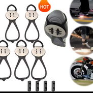 $15 usd nuevos en caja Cubierta para zapatos de ciclismo, juego de pedernal para monopatín, almohadillas de pedernal par - Img 54595099