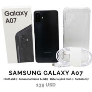 Samsung Galaxy A07 Ram 4GB Almacenamiento 64 GB Batería 5000 mAh x 139 USD - Img 55754756