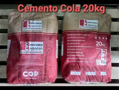 Cemento cola nacional d importación y cemento blanco - Img 66491116