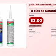 SILICONA TRANSPARENTE 280 ML . - Img 56933659