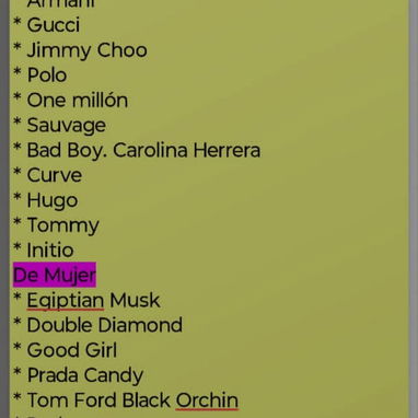 Fragancias(Perfumes). - 2/2