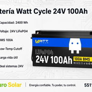 Batería Watt Cycle 24V 100Ah LiFePO4 - Img 57418016