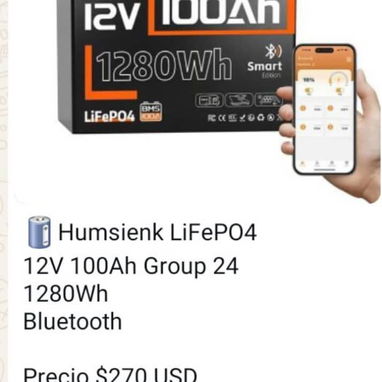 BATERÍA PARA ESTACIONES DE ENERGÍA - 3/3
