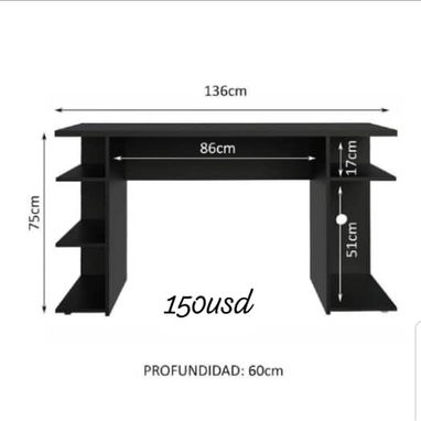 Mesa de computadora escritorios y burós comunícate con Pedro - Img 110161023
