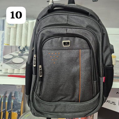 Mochila para laptop con puerto USB (CV) - 7/8
