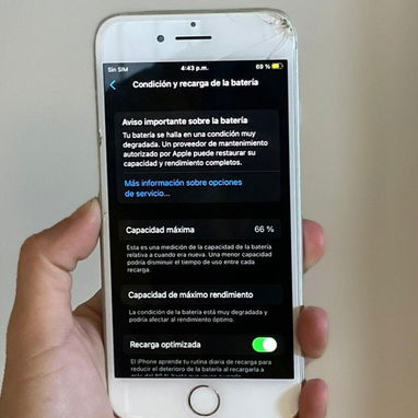 Iphone 8 libre de fabrica 64gb 66% la bateria - Img 123401500