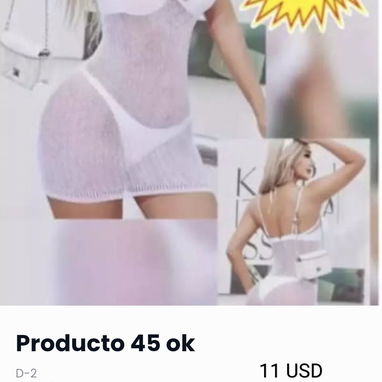 🏖️ Vestidos, mallas y pañuelos de playa_ importadas desde USA - Img 123272949