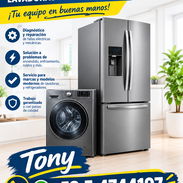 Tecnico -Eelectricista de Lavadoras y Refrigeradores Modernos - Img 57854278