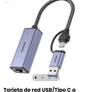 1 - Tarjeta de red USB/ TIPO C A RJ45 - Img 56776551