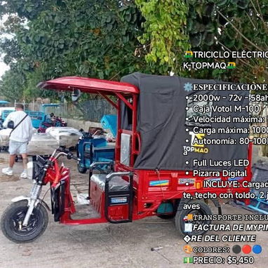 MOTOS, TRICICLO ELÉCTRICOS - 3/3