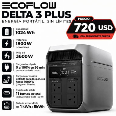 ESTACIONES DE ENERGÍA, ECOFLOW - 2/3