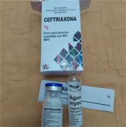 Ceftriaxona / Rosefín 1g con agua de inyección. Importado - Img 45925800