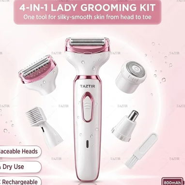 Afeitadora Eléctrica para Mujeres, - Img 124753453