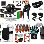 Bandas elásticas y de resistencia/ Guantillas /Straps /Kit abdominal /Faja ARTÍCULOS PARA HACER EJERCICIOS/ GIMNASIO - Img 52393827