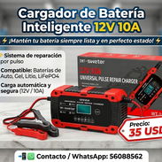 Cargador de Batería Inteligente 12V 10A - Img 57691979
