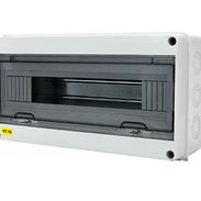 Caja de Distribución Eléctrica MCB Modelo H18 de 18 Vías IP65 IK08 PC+ABS con Cubierta Transparente - Img 58131589