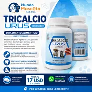 Tricalcio con fijador para perros y gatos 100 tabletas - Img 57099140