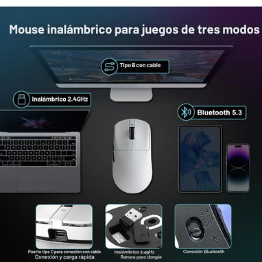 Mouse para jugador pro, Ultraligero - Img 127615324