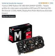 Tarjeta gráfica//RX 580* - Img 50416591