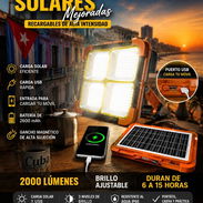 Lámparas solares de 2000 lumenes de alta intensidad - Img 55850258