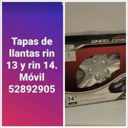 Tapas de llantas rin 13 y 14 - Img 56875479