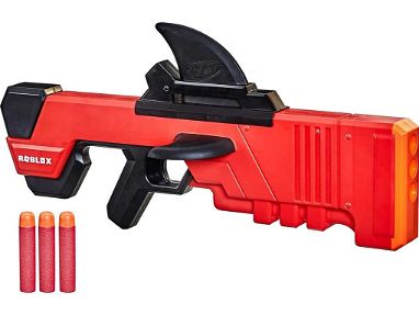 ⭐️JUGUETE Lanza Dardos⭐ NERF Roblox MM2 Pistola, Código Videojuego, Roja, +8 Años. SELLADO!☎️53356088 - Img main-image-45473281