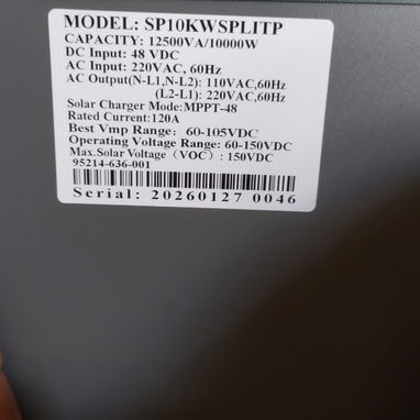 Gran oferta!!!!! Kit de Inversor de 10kw + batería de 16kw marca Sunshine - Img 121000525