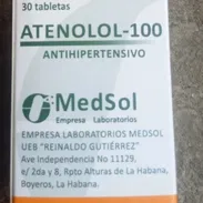 Atenolol 100 MG cubano 🇨🇺 🇨🇺 🇨🇺 frasco sellado de 30 tabletas nacional no importado cuento con mensajería por un m - Img 55663075