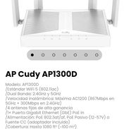 AP Cudy AP1300D. Montaje: Escritorio o Pared - Img 57777600