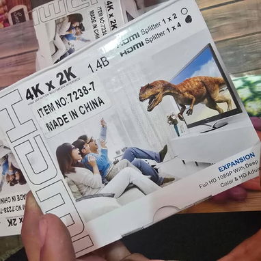 💻Spliter hdmi 1x4 uhd 4k nuevo en caja en 40 usd, mensajería adicional - 2/5