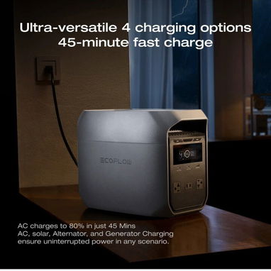 Planta Eléctrica EcoFlow DELTA 3 Classic (1024 Wh): - 2/5