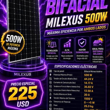 Variedad de paneles solares, contamos con domicilio en toda matanzas ✨ nos encargamos de que llegue hasta tu casa✨ - 4/4