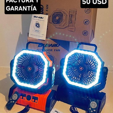 Ventiladores Recargables F6 - 2/3