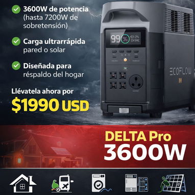 ⚡ ECOFLOW DELTA Pro 3600W - Img 122181656