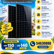Paneles solares bifaciales Skymax 620w - Img 58035654