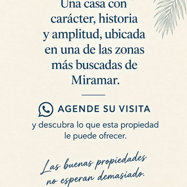 Se vende casa independiente en Miramar - 5/5