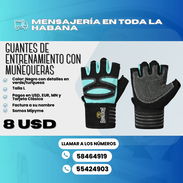 🏋️♂️GUANTES DE ENTRENAMIENTO CON MUÑEQUERAS GOUNOD 💰 Precio: 8 USD - Img 54682639