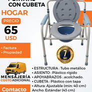 SILLA SANITARIA CON CUBETA. - Img 54980595
