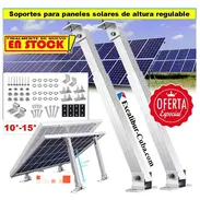 Base para panel solar original reclinable - Img 56039226