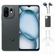 Itel A100C, 3GB Ram Más 5GB Virtual, Total 8GB Ram, 64Gb Almacenamiento, Con Cover, Mica y Audífonos - Negro 125USD - Img 58366454