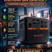 PLANTA DE ENERGIA/ Estación de carga Bluetti AC180P hasta la casa  53008795 - Img 54772347