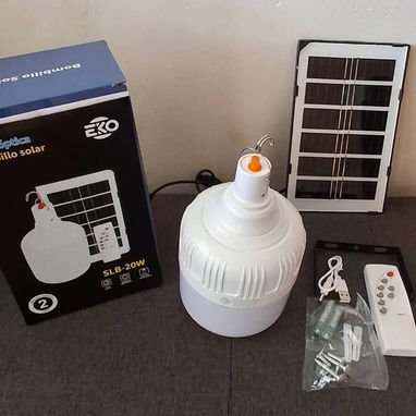 Lampara Solar Recargable 1500mah 6 a 8 Horas NEW con garantia - Img 116409326