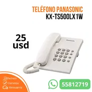 Teléfono Fijo PANASONIC KX-TS500LX1W - Img 55627639