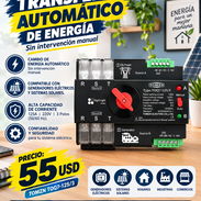 ⚡🔌 TOMZN TOQ7-125A/3P/220V | Transfer Automático para Sistemas Solares y Generadores | $55 USD ☀️🏠 - Img 58136839
