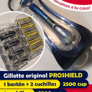 Gillette Fusion PROSHIELD - Bastón y cuchillas de repuesto - Img 45288210