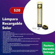 Lámpara recargable solar - Img 55755341